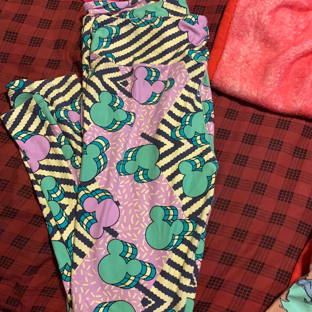 Mickey Mouse LulaRoe Leggings size TC